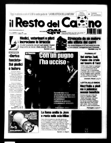 Il Resto del Carlino : giornale dell'Emilia